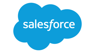 Logo of the company salesforce